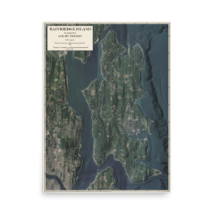 Bainbridge Island LIDAR Map