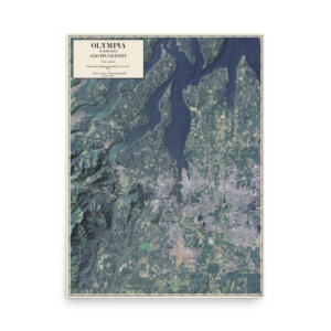 Olympia, Washington LIDAR MAP